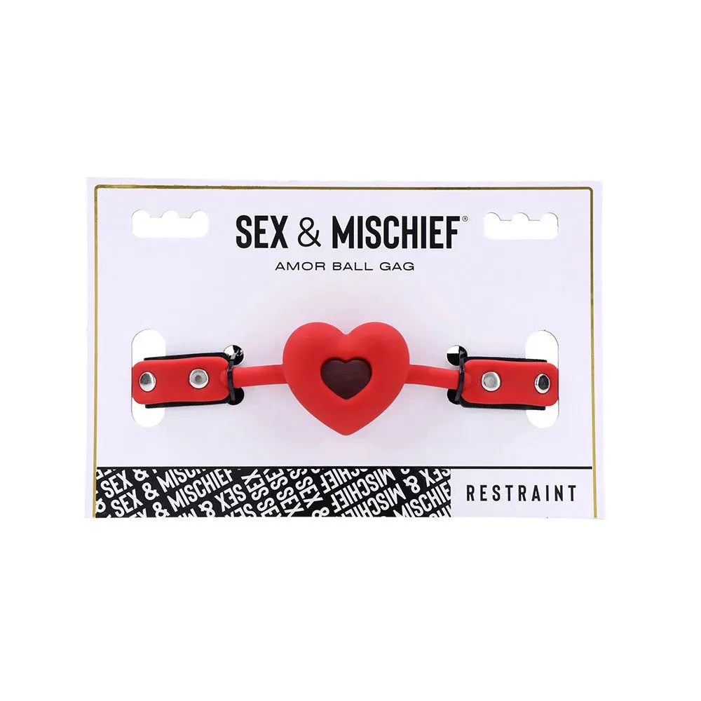 Sex & Mischief Amor Ball Gag - Take A Peek