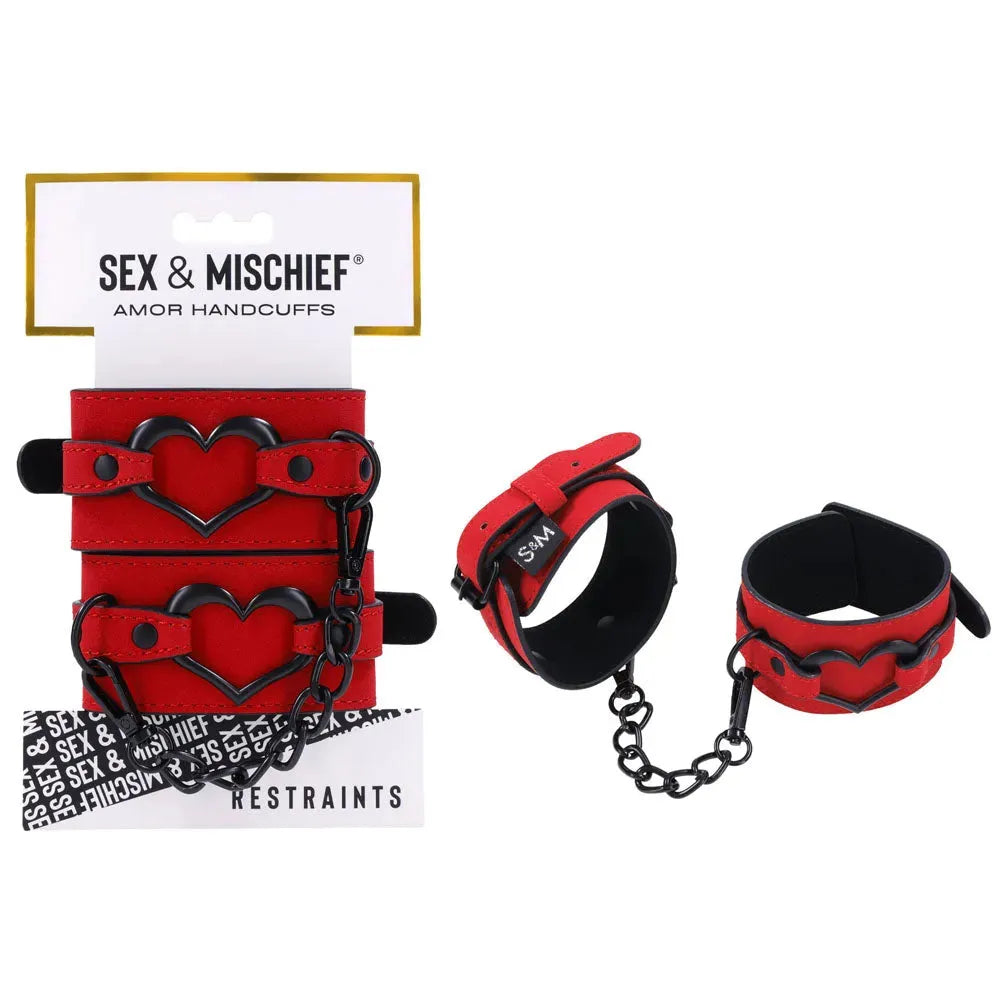 Sex & Mischief Amor Handcuffs - Take A Peek