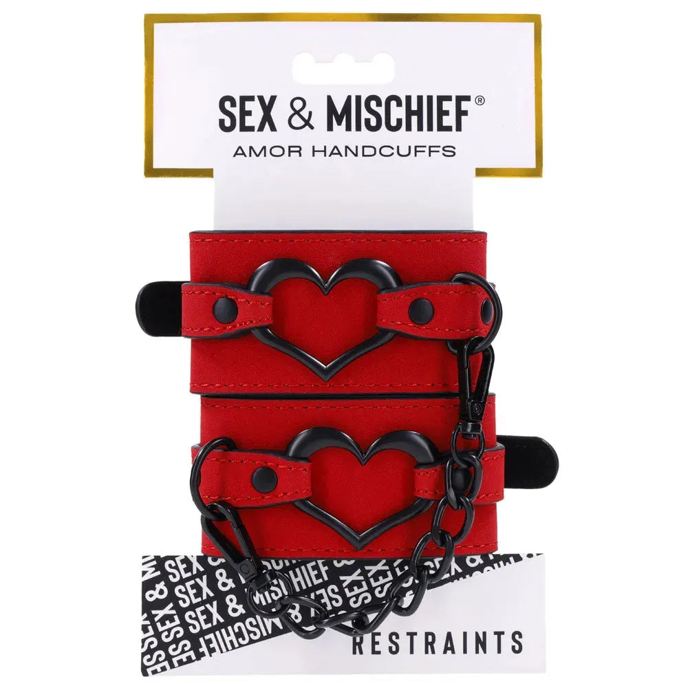 Sex & Mischief Amor Handcuffs - Take A Peek
