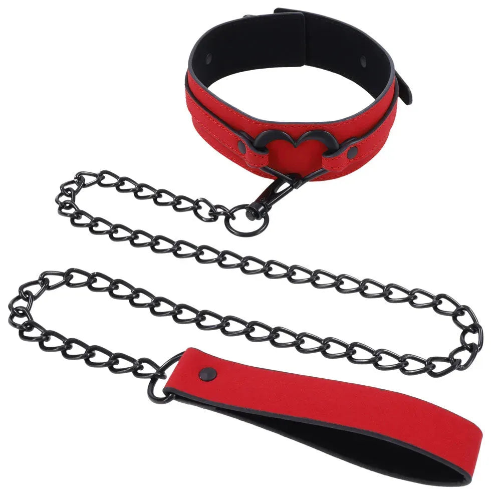 Sex & Mischief Amor Collar and Leash - Take A Peek