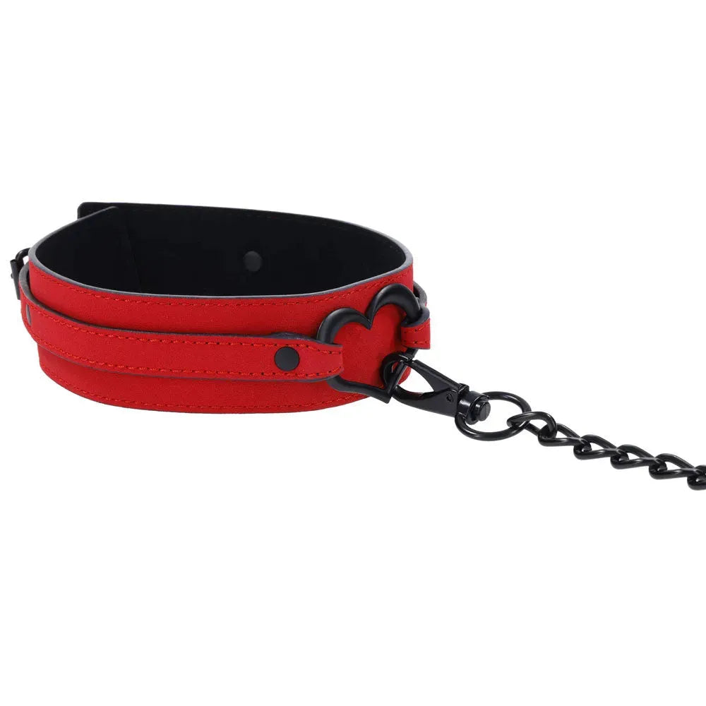 Sex & Mischief Amor Collar and Leash - Take A Peek