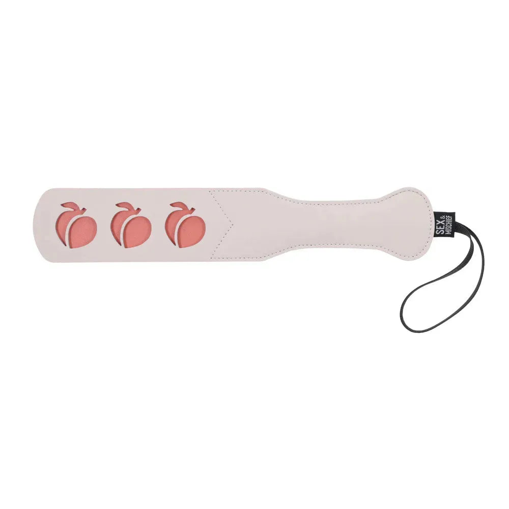 Sex & Mischief Peaches n CreaMe Impression Paddle - Take A Peek