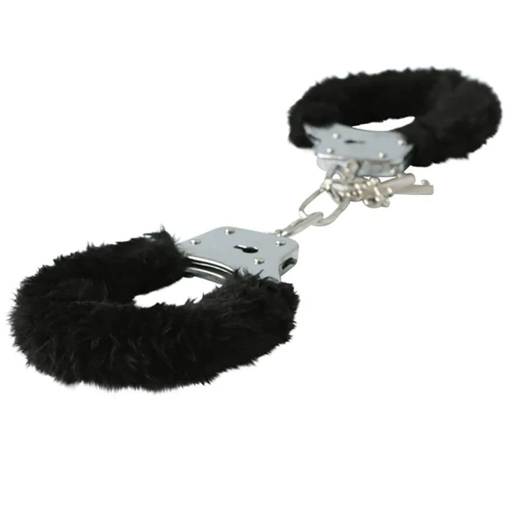 Sex & Mischief Furry Handcuffs - - Restraints - Take A Peek