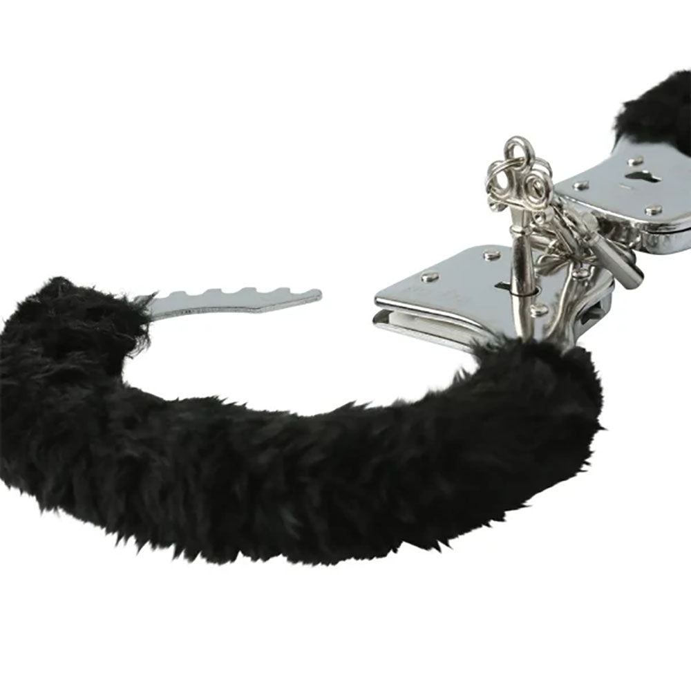 Sex & Mischief Furry Handcuffs - - Restraints - Take A Peek