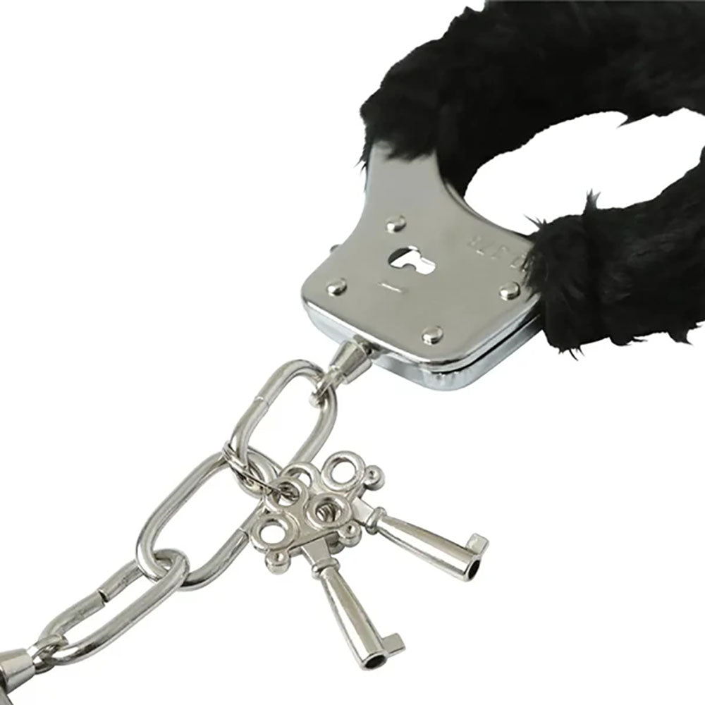 Sex & Mischief Furry Handcuffs - - Restraints - Take A Peek