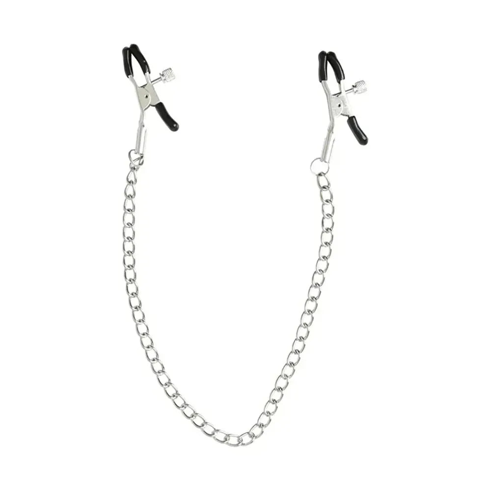 Sex & Mischief Chained Nipple Clamps - Take A Peek