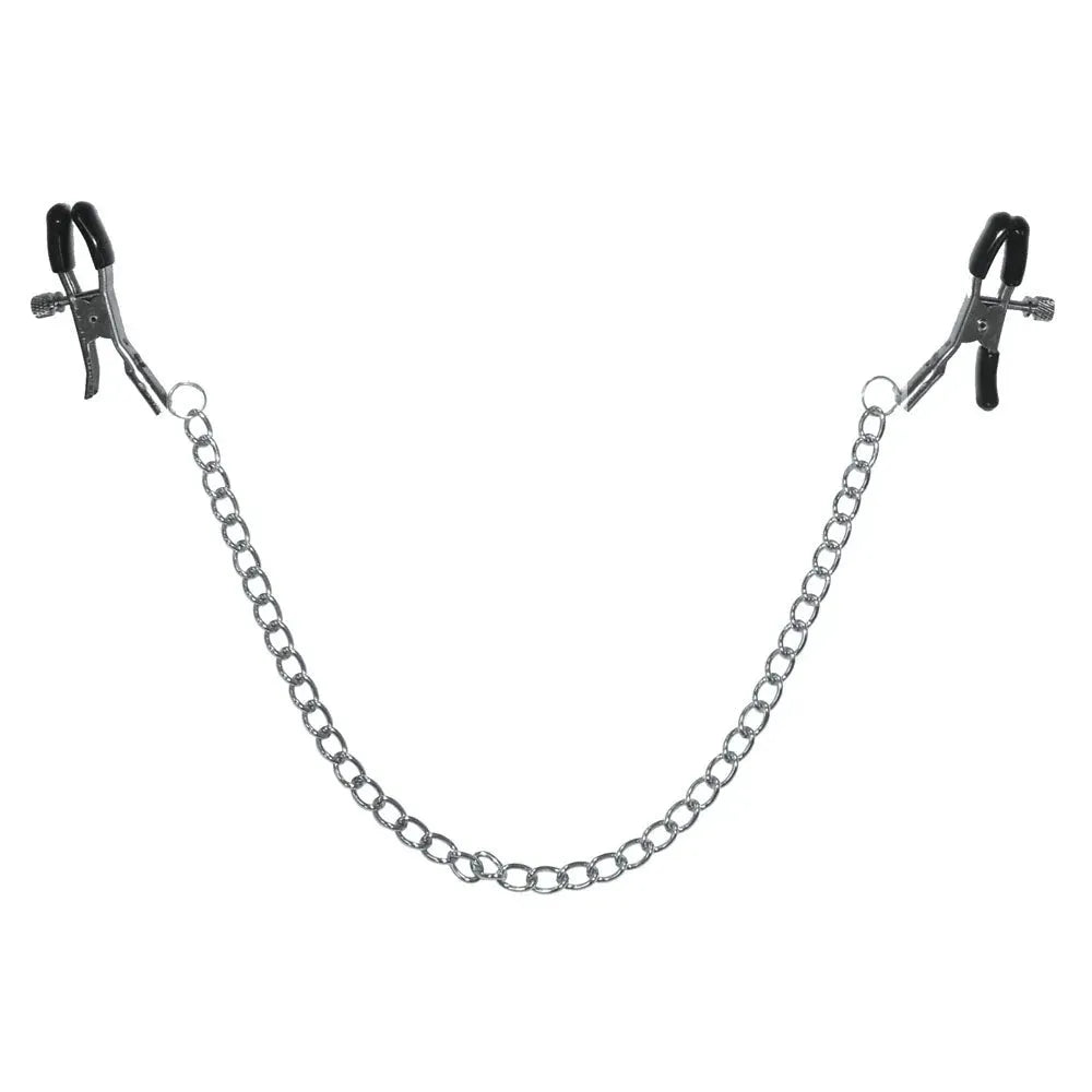 Sex & Mischief Chained Nipple Clamps - Take A Peek
