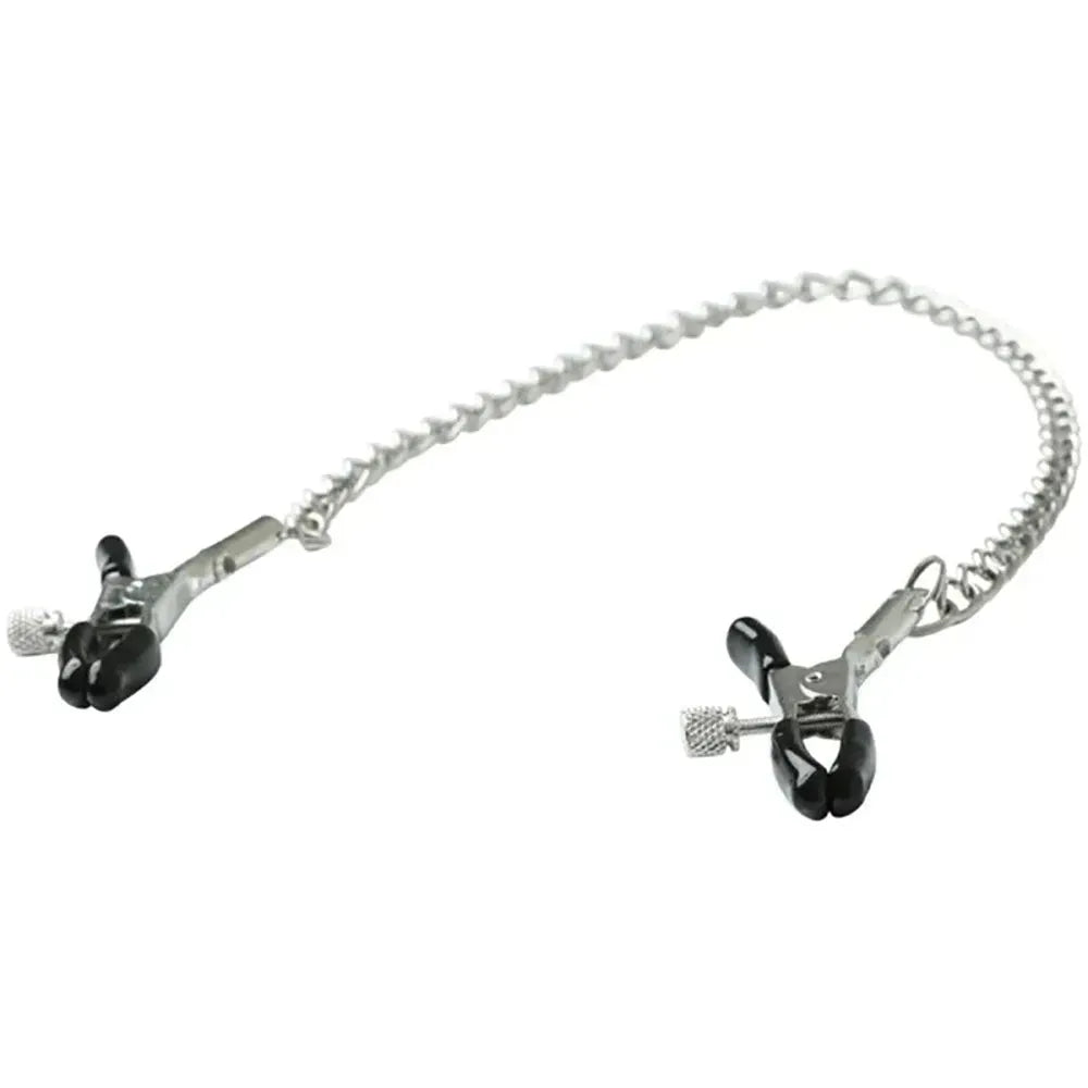 Sex & Mischief Chained Nipple Clamps - Take A Peek