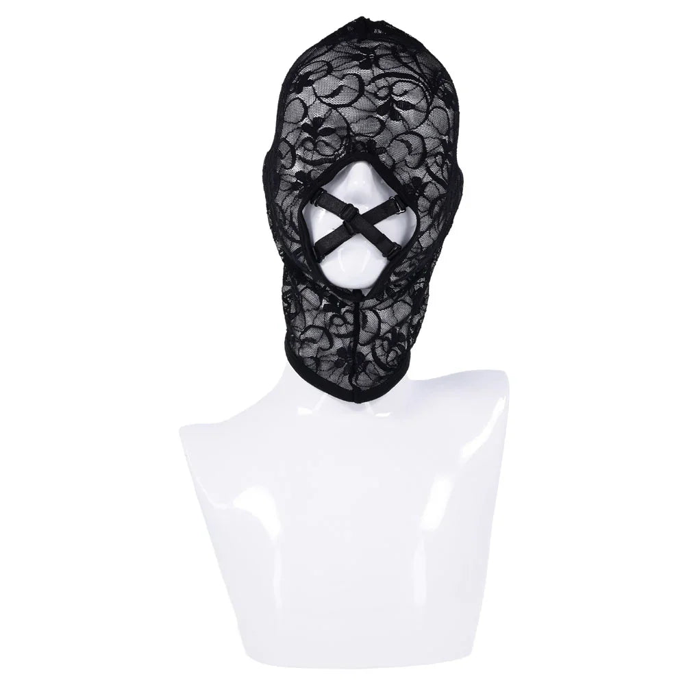 Sex & Mischief Lace Hush Hood - Hood - Take A Peek