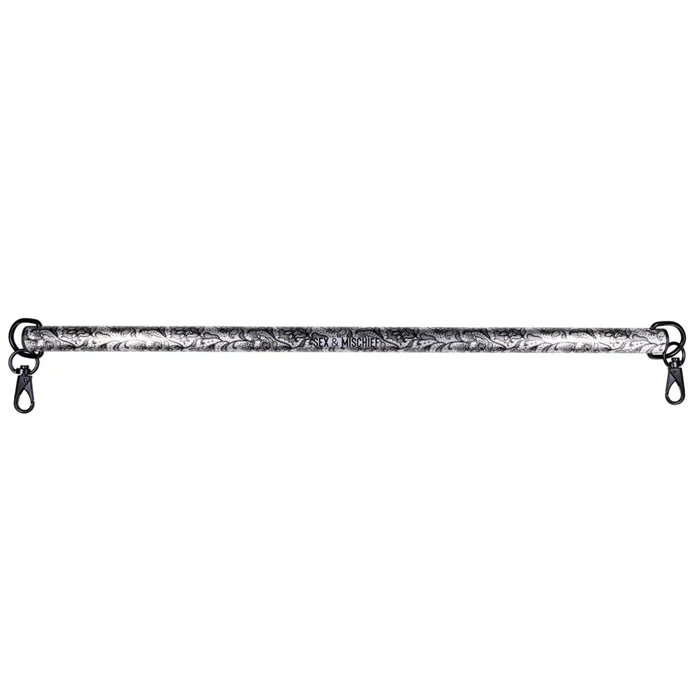 Sex & Mischief Lace Spreader Bar - Restraint Bar - Take A Peek