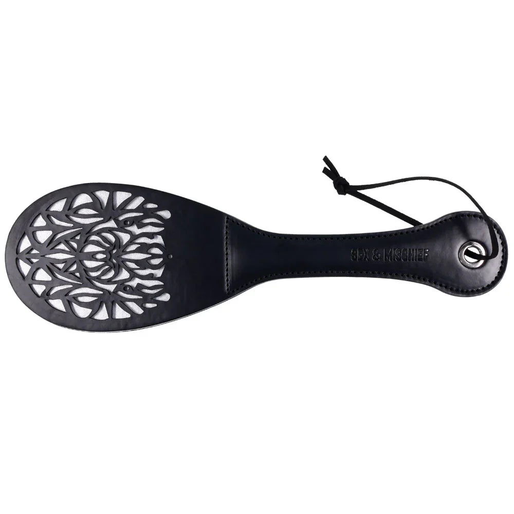 Sex & Mischief Lace Spanker - Spanking Paddle - Take A Peek