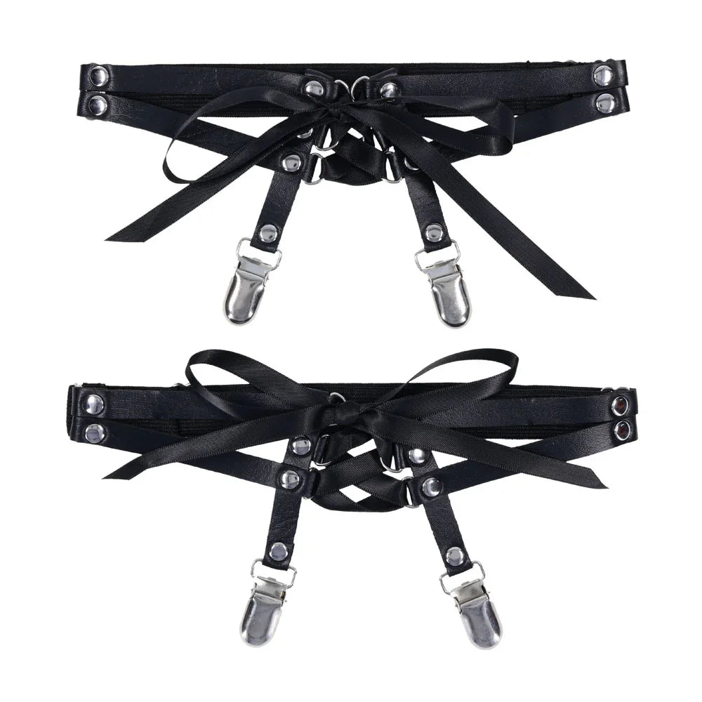 Sex & Mischief Laced Up Garters - Garters - Take A Peek