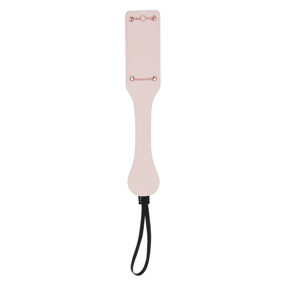 Sex & Mischief Peaches n CreaMe Chain Impressions Paddle - Peach Spanking Paddle - Take A Peek