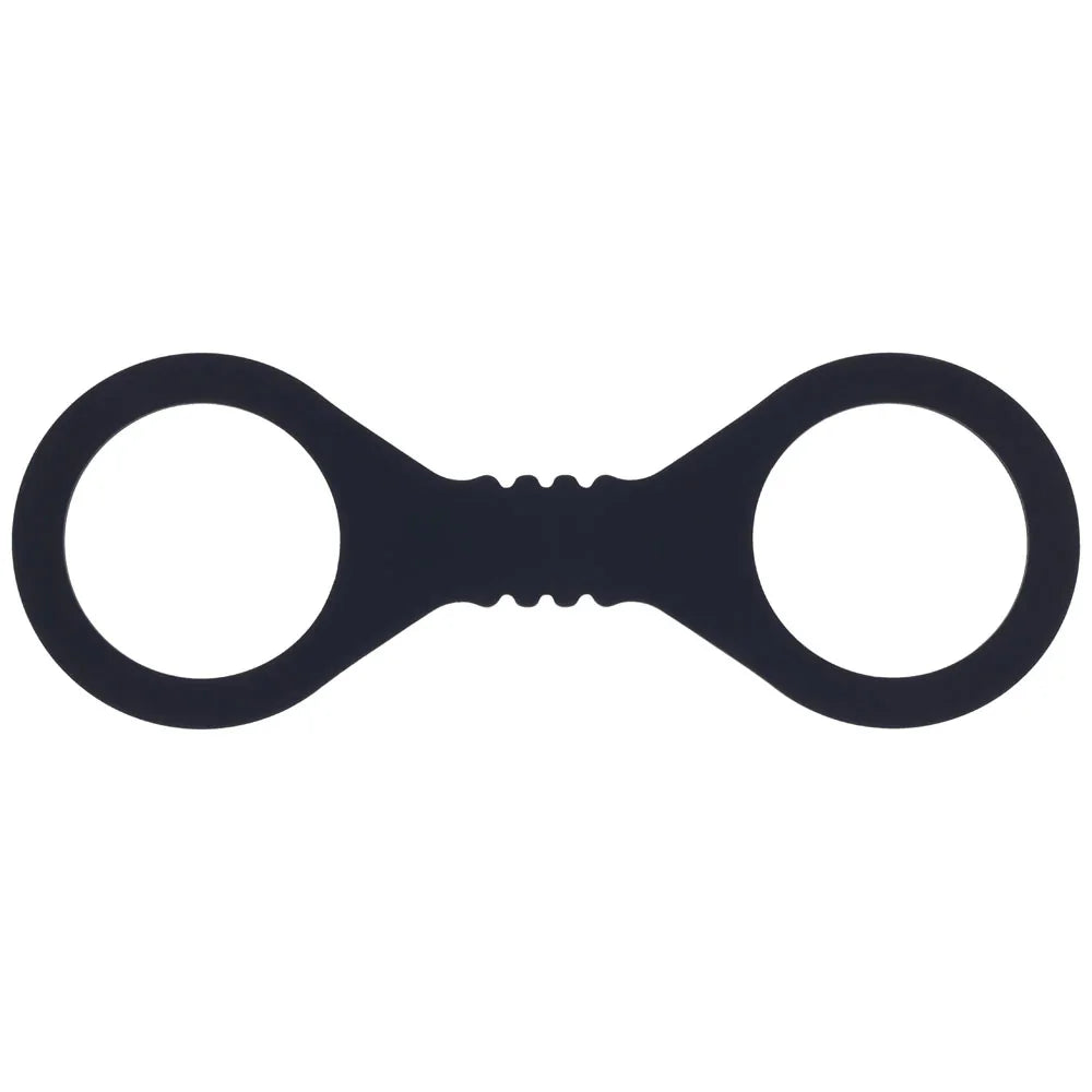 Sex & Mischief Shadow Small Silicone Cuffs - Small Restraints - Take A Peek