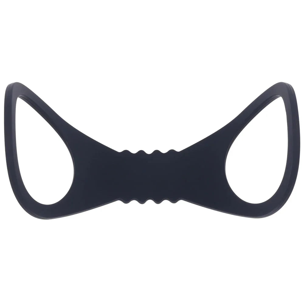 Sex & Mischief Shadow Large Silicone Cuffs - Large Restraints - Take A Peek