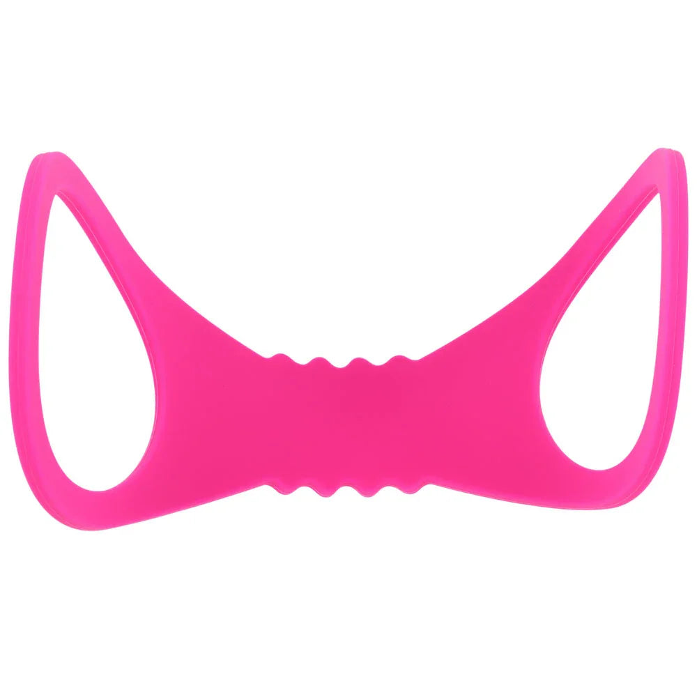 Sex & Mischief Large Hot Silicone Cuffs - Hot Large Restraints - Take A Peek