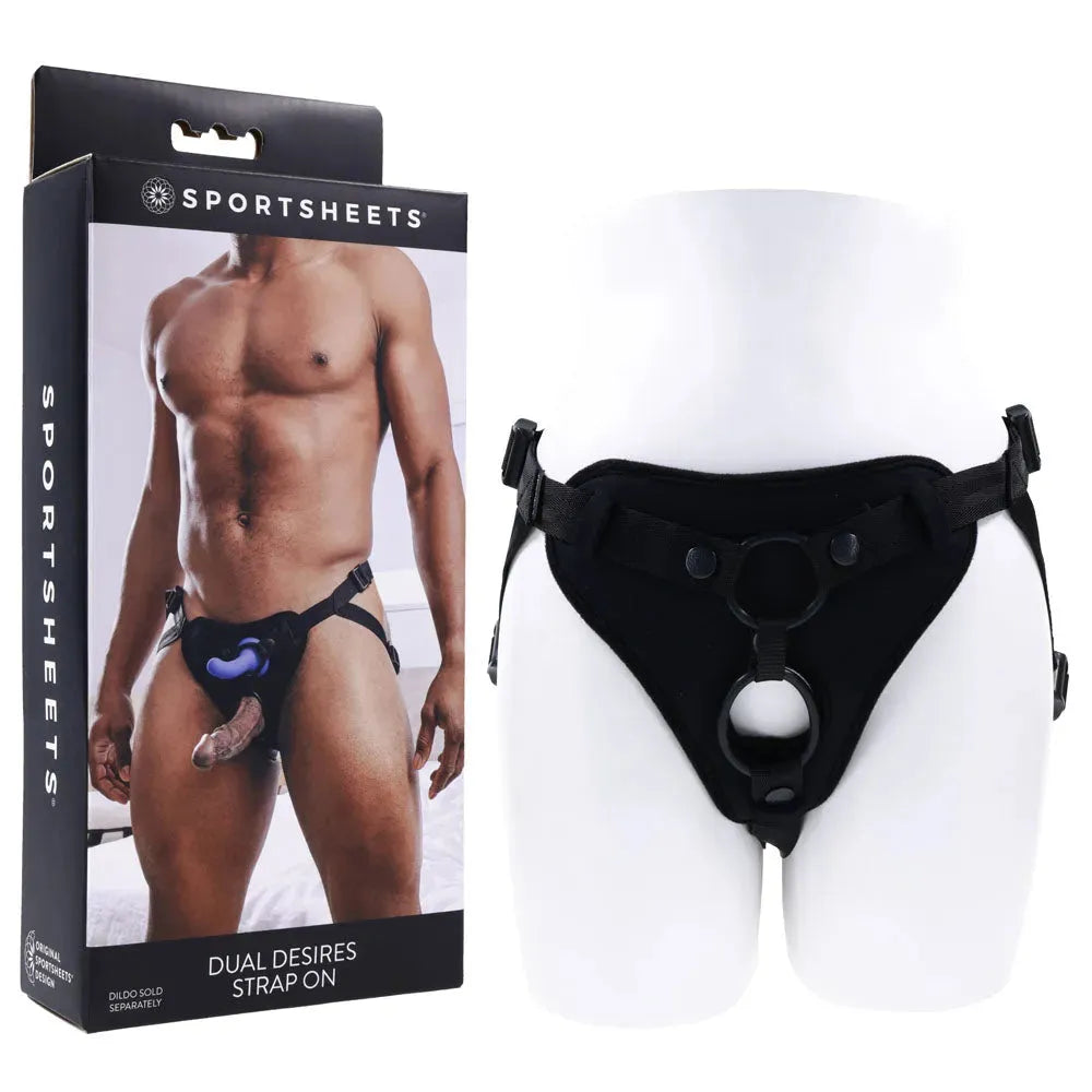 SPORTSHEETS Dual Desires Strap On - Take A Peek