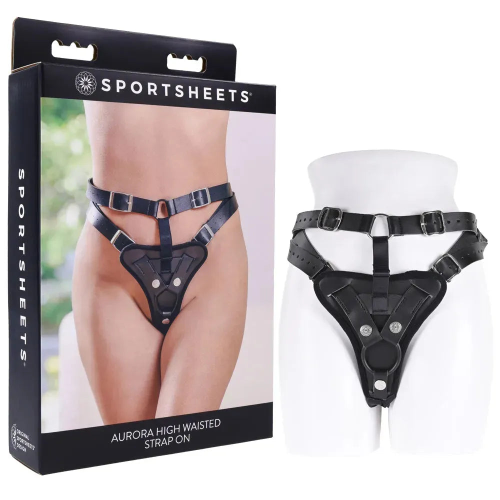 SPORTSHEETS Aurora High Waisted Strap On - Take A Peek
