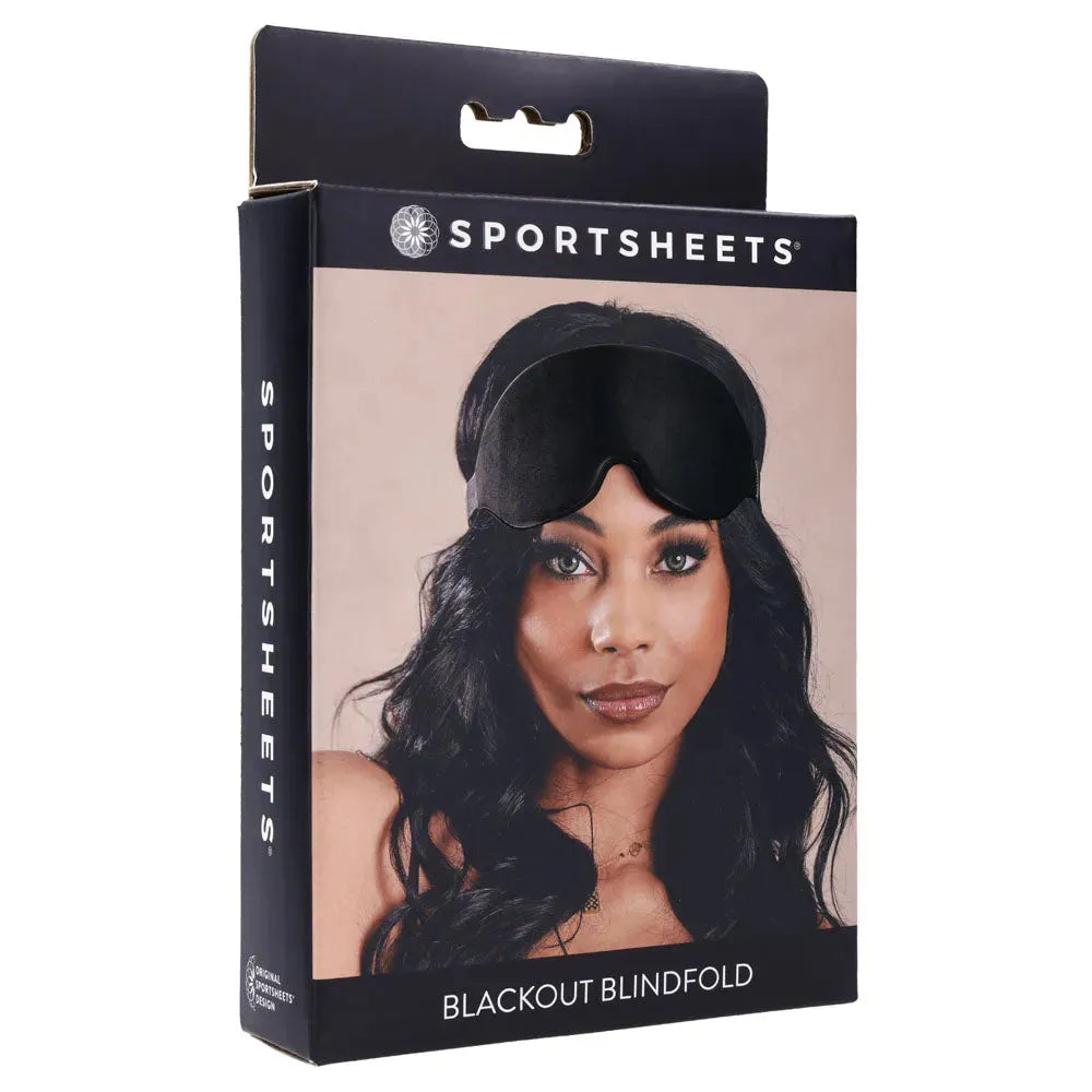 SPORTSHEETS Blackout Blindfold - Take A Peek