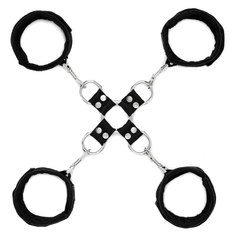SPORTSHEETS 5 Piece Hot Tie & Cuff Set - Restraints - Take A Peek
