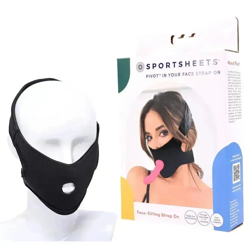 Pivot In Your Face Strap On - Face-Sitter Strap-On Harness (No Probe Included) - Take A Peek