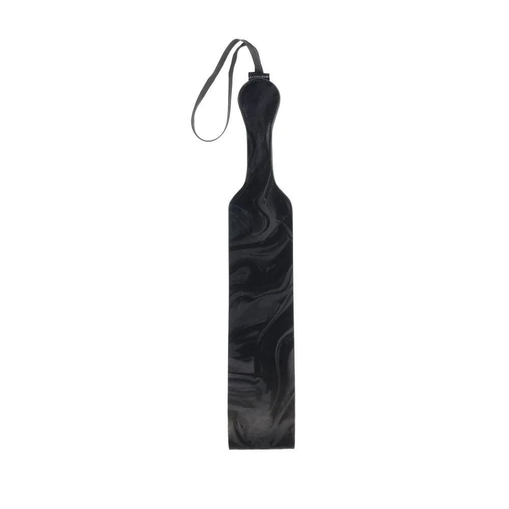 SPORTSHEETS Velvet Noir Loop Paddle - 42 cm Paddle - Take A Peek