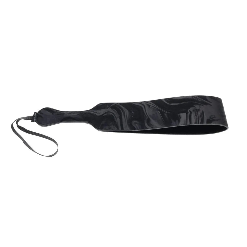 SPORTSHEETS Velvet Noir Loop Paddle - 42 cm Paddle - Take A Peek