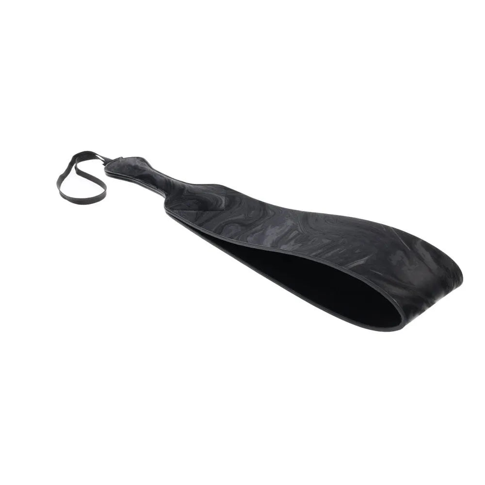 SPORTSHEETS Velvet Noir Loop Paddle - 42 cm Paddle - Take A Peek