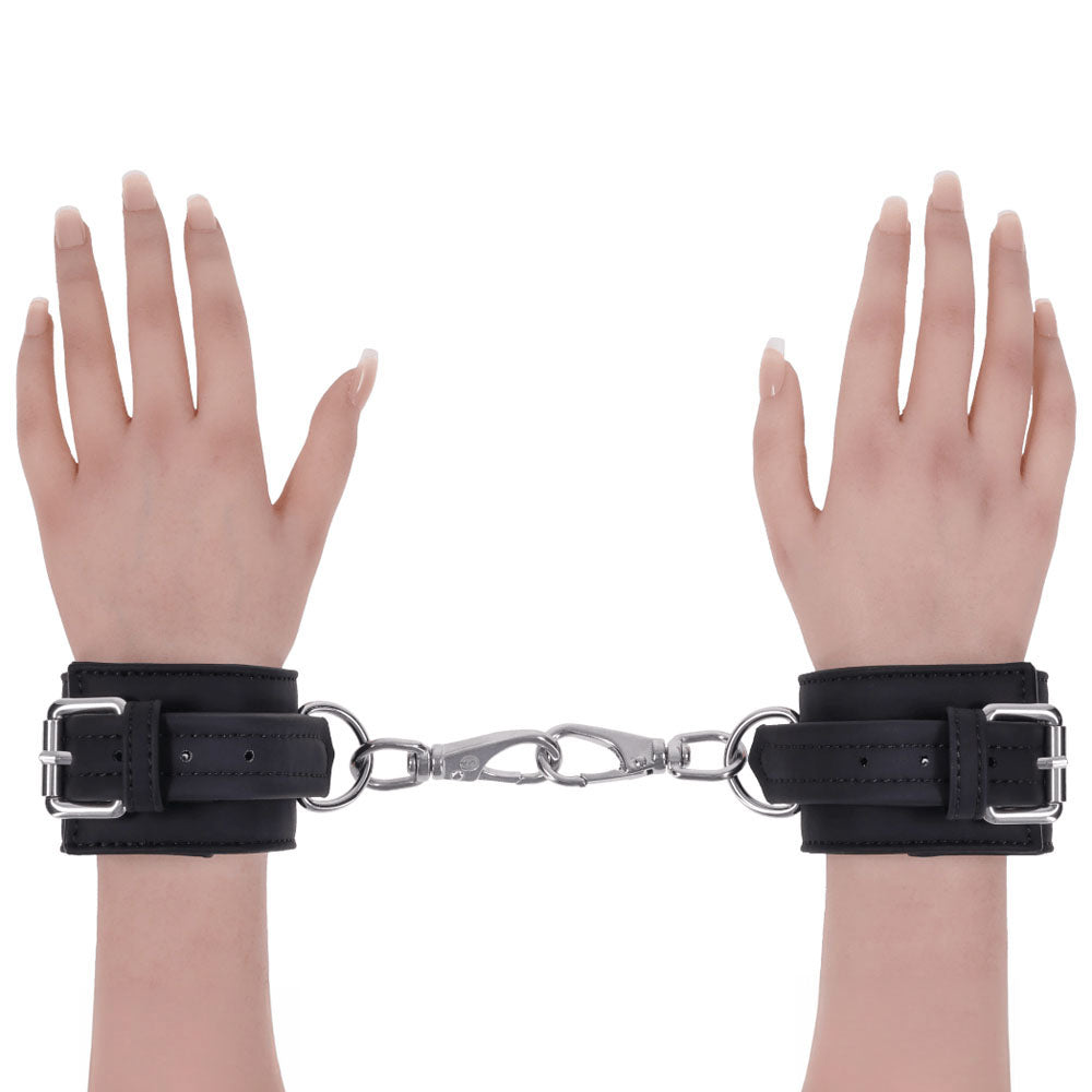 SPORTSHEETS Signature Midnight Muse Handcuffs - Adjustable Restraints - Take A Peek