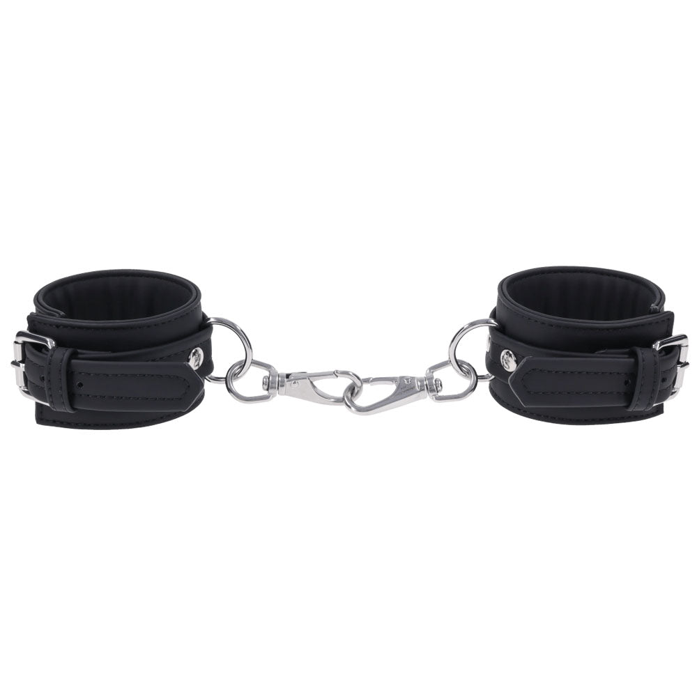 SPORTSHEETS Signature Midnight Muse Handcuffs - Adjustable Restraints - Take A Peek