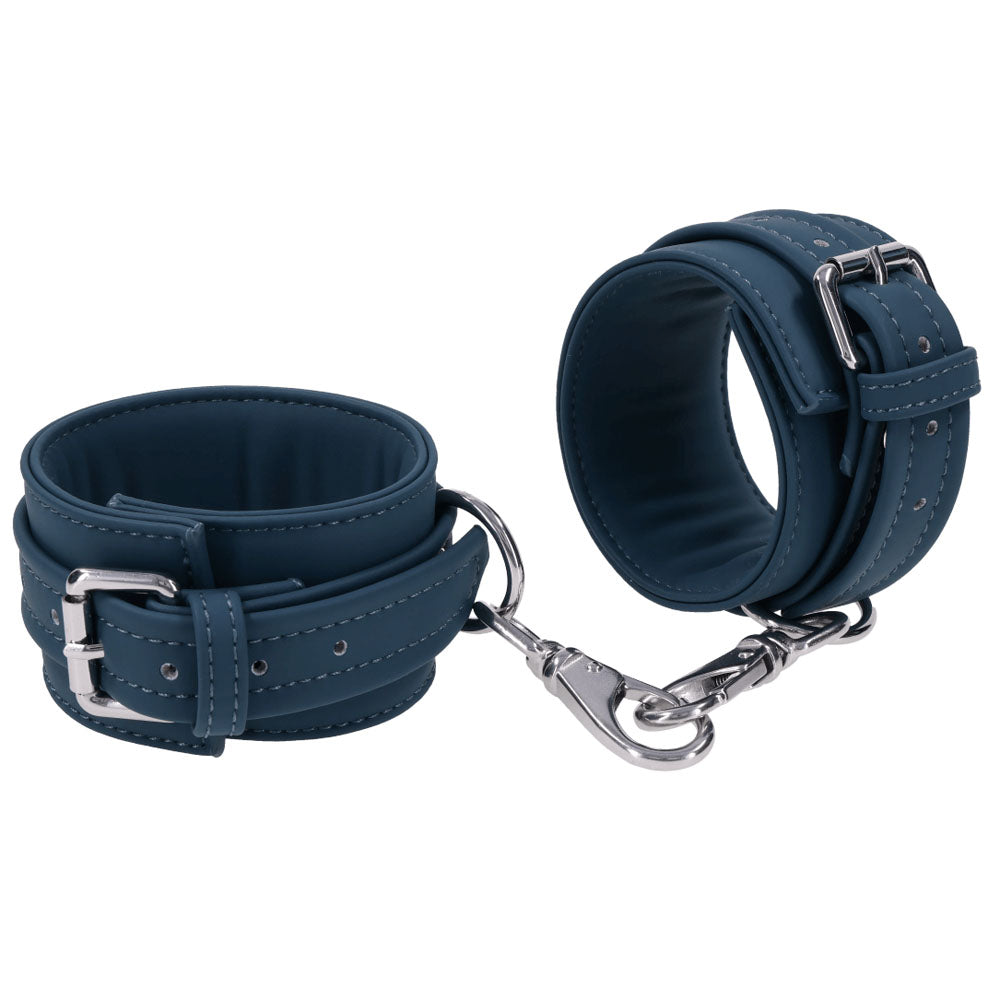 SPORTSHEETS Signature Twilight Tease Ankle Cuffs - Adjustable Leg Restraints - Take A Peek