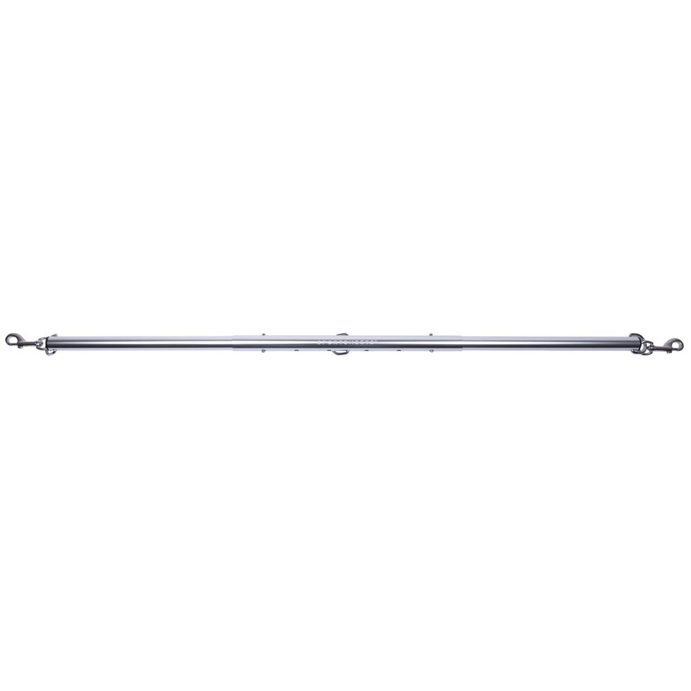 SPORTSHEETS Signature Adjustable Spreader Bar - Silver Metal Adjustable Spreader Bar (No Cuffs Included) - Take A Peek