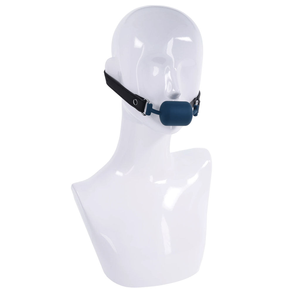 SPORTSHEETS Signature Twilight Tease Barrel Gag - Mouth Restraint - Take A Peek
