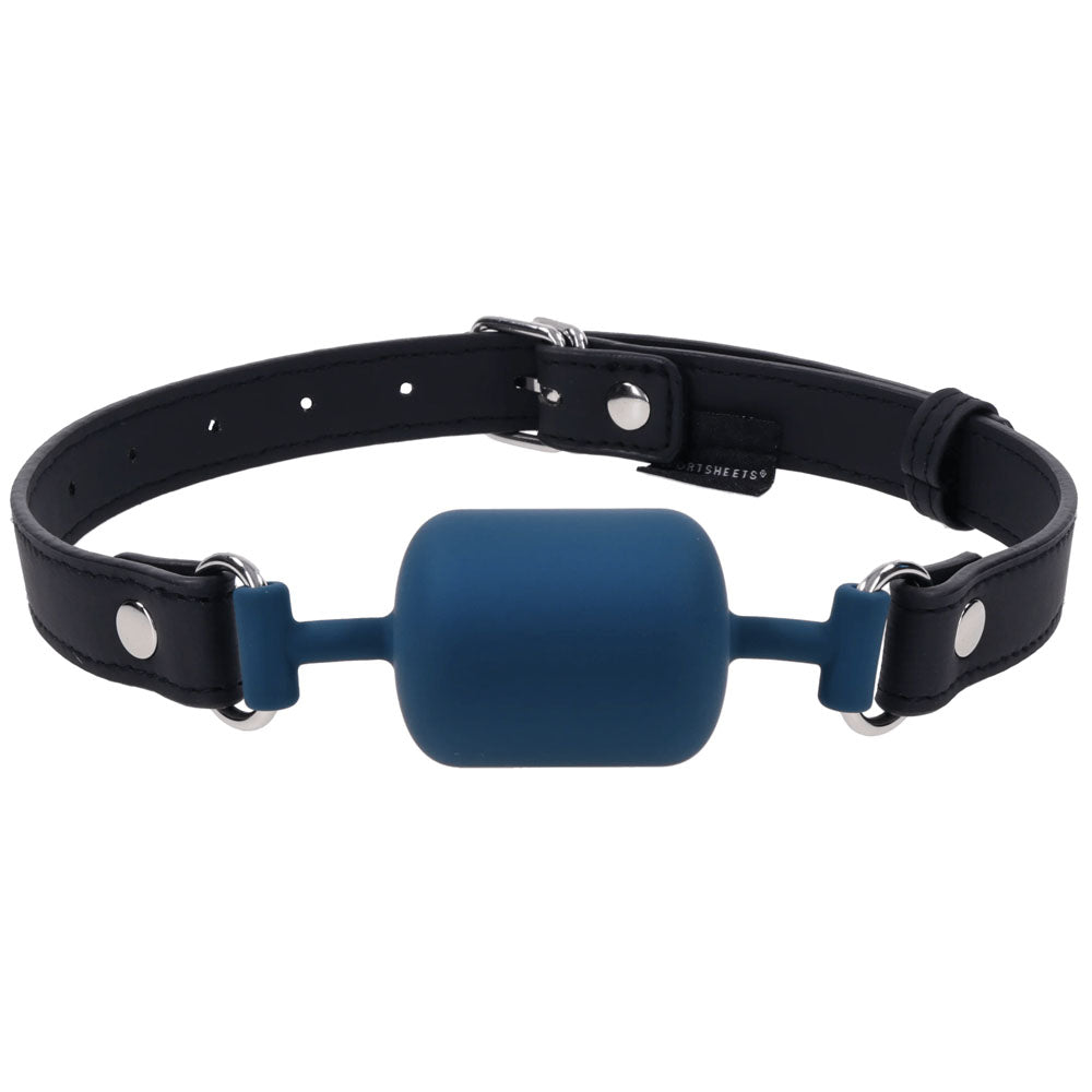 SPORTSHEETS Signature Twilight Tease Barrel Gag - Mouth Restraint - Take A Peek