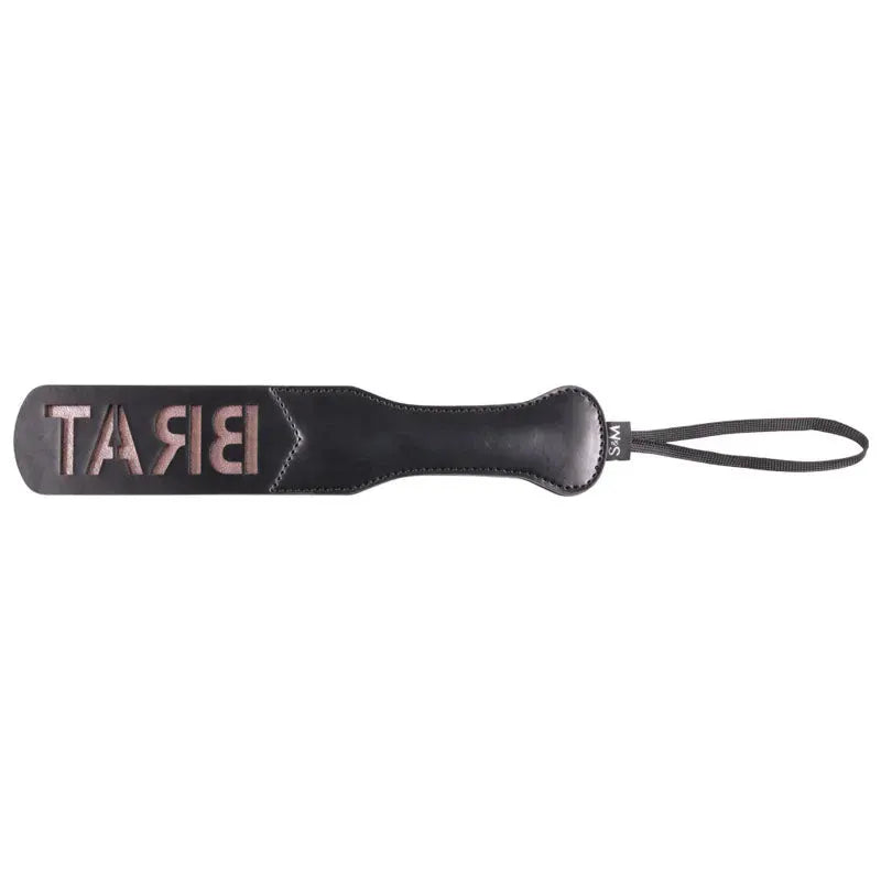 Sex & Mischief Brat Paddle - Take A Peek