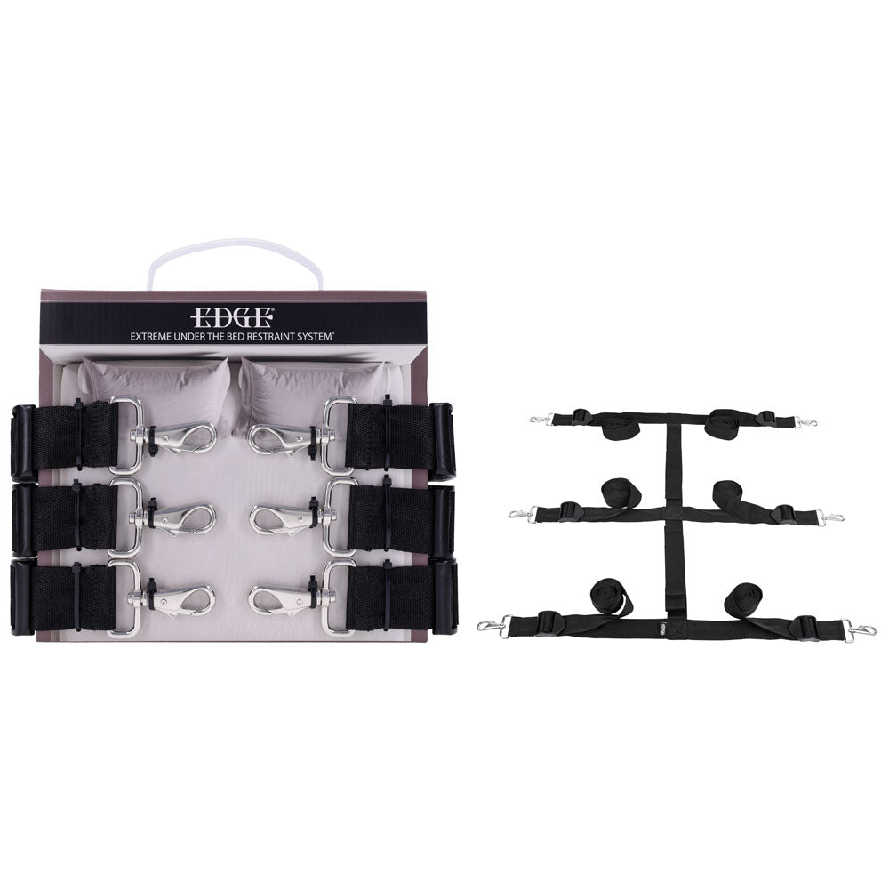 EDGE Extreme Under the Bed Restraint Sys - Bed Restraint System - Take A Peek