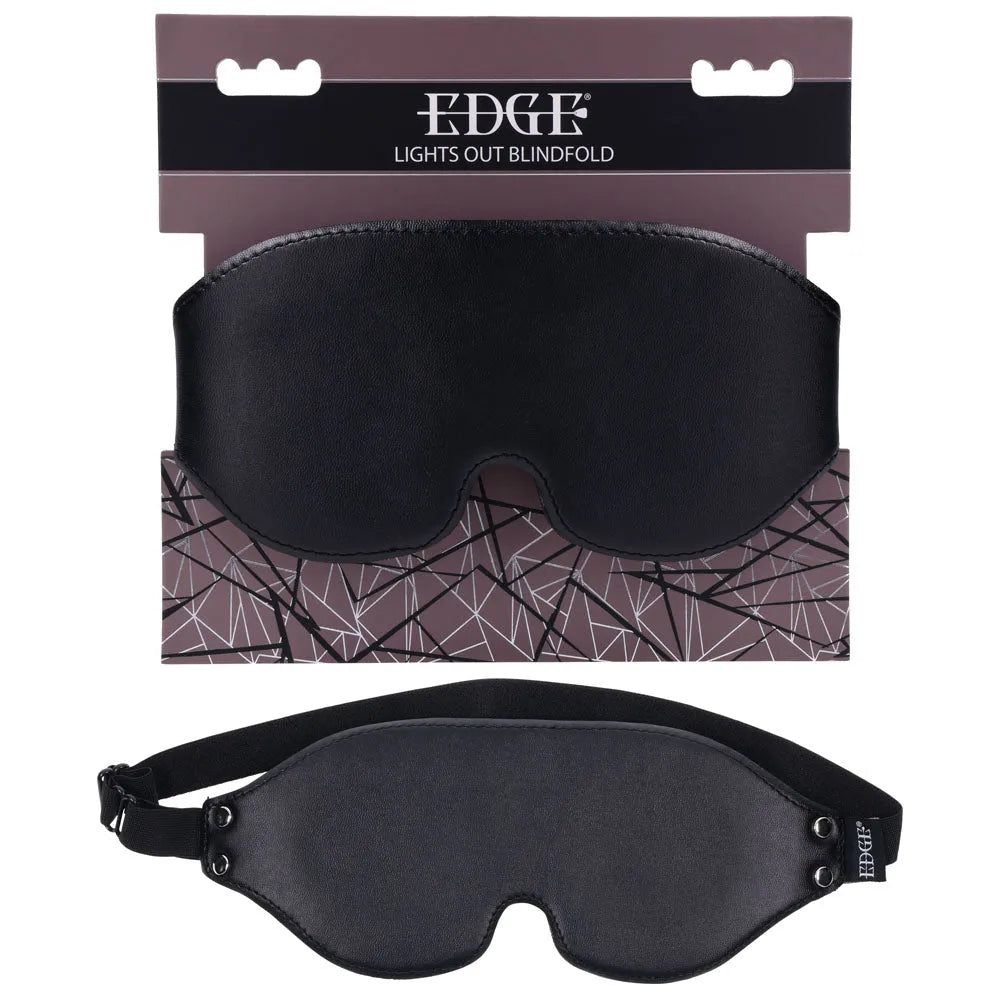 EDGE Lights Out Blindfold - Eyemask Restraint - Take A Peek