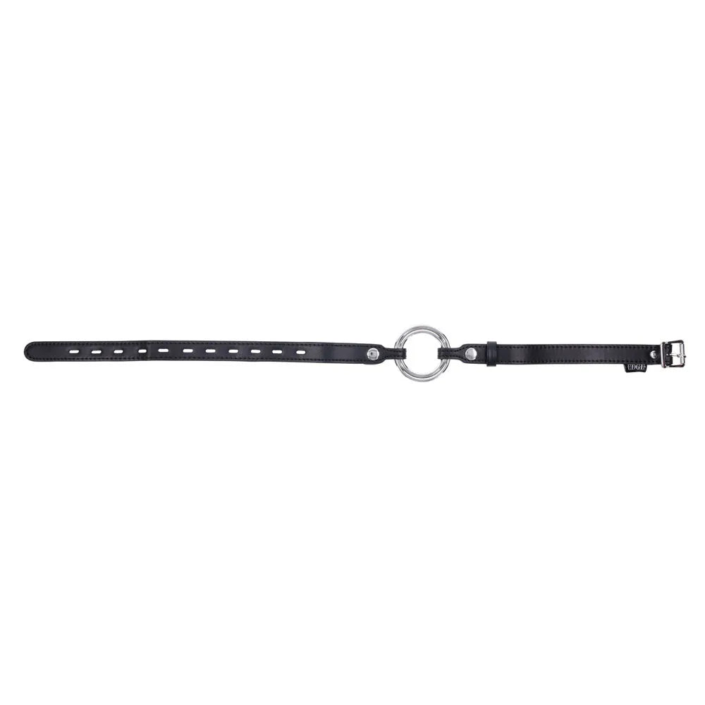 EDGE Interchangeable Ring Gag - Mouth Gag Restraint with 2 Interchangeable Pieces - Take A Peek