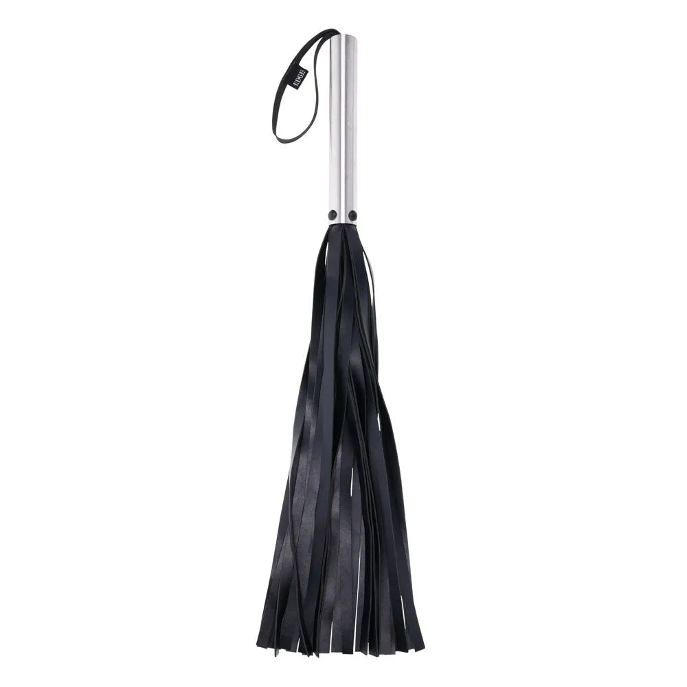 EDGE Flogger - Flogger Whip with Metal Handle - Take A Peek
