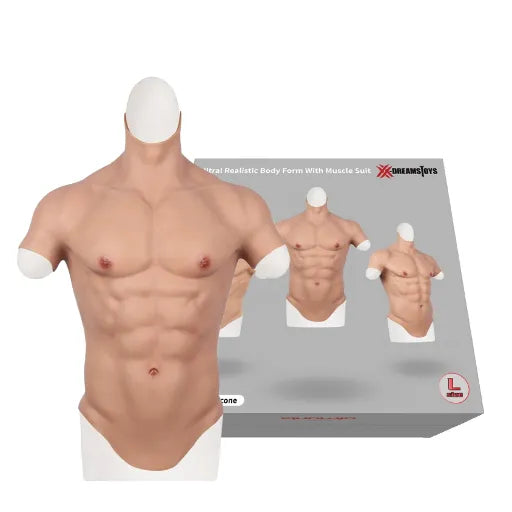 XX-DREAMSTOYS Ultra Realistic Muscle Suit Men Size L - Take A Peek
