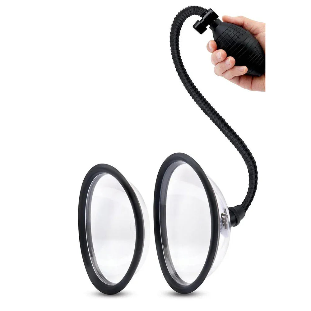 Size Up Classic Pussy Pump with 2 Chambers - Vagina Pump with 2 Interchangeable Chambers - Take A Peek