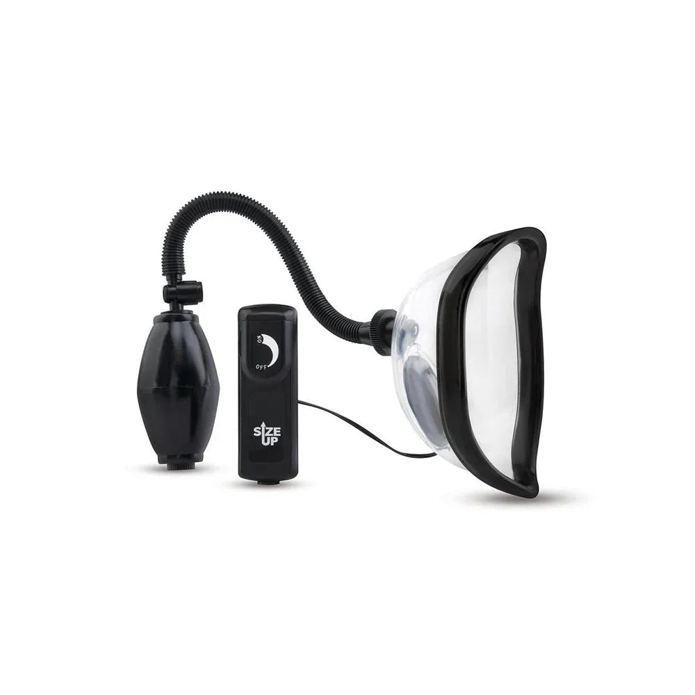 Size Up Vibrating Pussy Pump - Vibrating Vagina Pump - Take A Peek