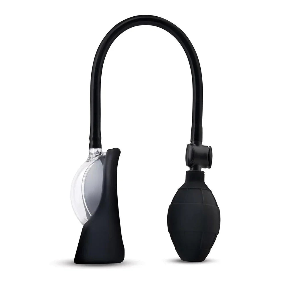 Size Up Vibrating Mini Pussy & Clitoral Pump - USB Rechargeable Vibrating Vaginal and Clitoral Pump - Take A Peek