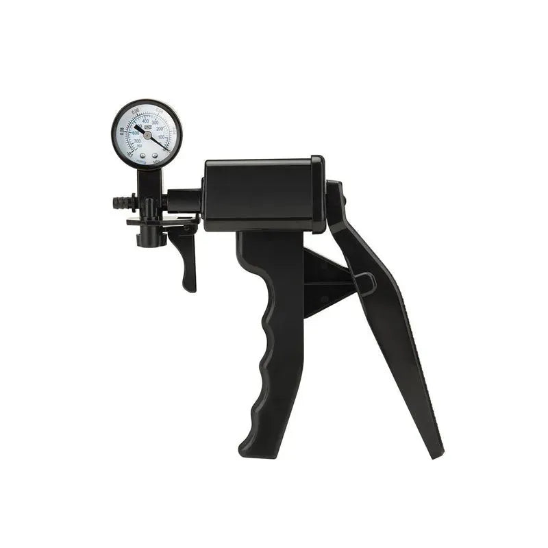 Size Up Ergonomic Trigger Penis Pump with Pressure Gauge - Take A Peek