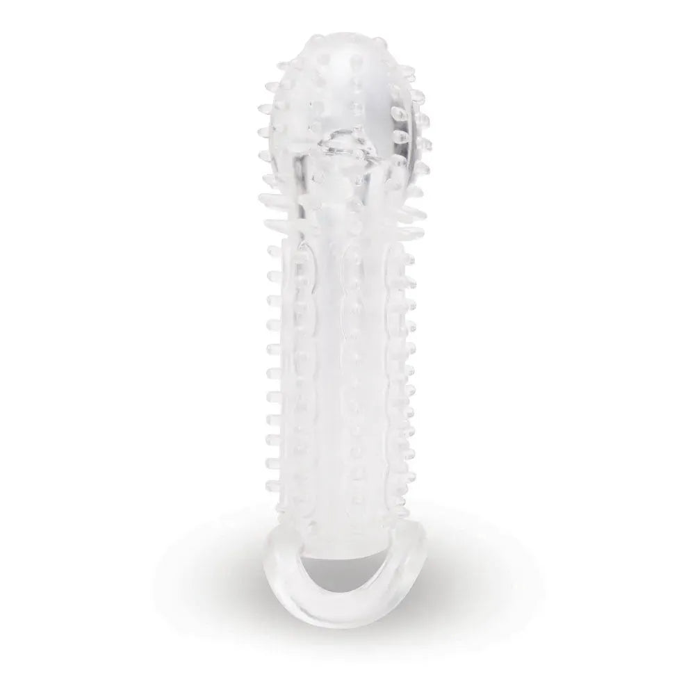 Size Up 1.5 Inch See-Thru Stretch Penis Extender - Take A Peek