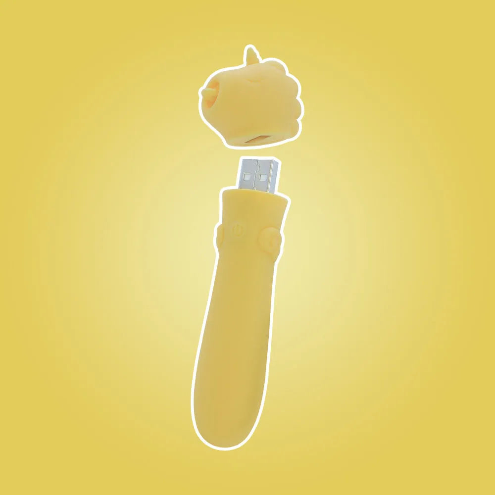 Unihorn - USB Bullet - Bean Blossom - USB Rechargeable Vibrating Bullet - Take A Peek