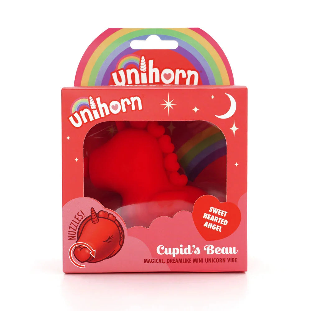 Unihorn - Cupid's Beau - USB Rechargeable Heart Nosed Stimulator - Take A Peek