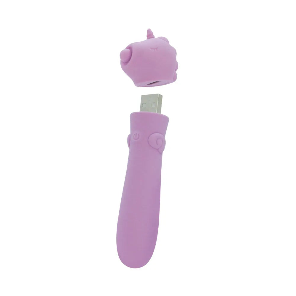 Unihorn - USB Bullet - Karma Lilac - Lilac USB Rechargeable Vibrating Bullet - Take A Peek