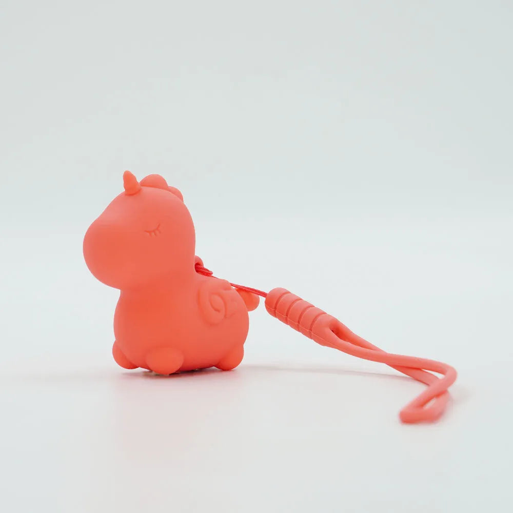 Unihorn Mini - Peachy Pony - Peach USB Rechargeable Stimulator - Take A Peek