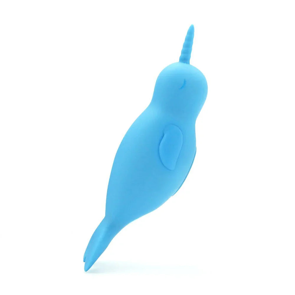 Unihorn of the Sea - Neigh Mo - The Narwhal - USB Rechargeable Dual Motor Stimulator - Take A Peek